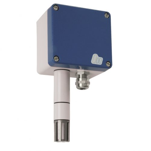 Electronic humidistat with remote sensor head, Galltec + Mela